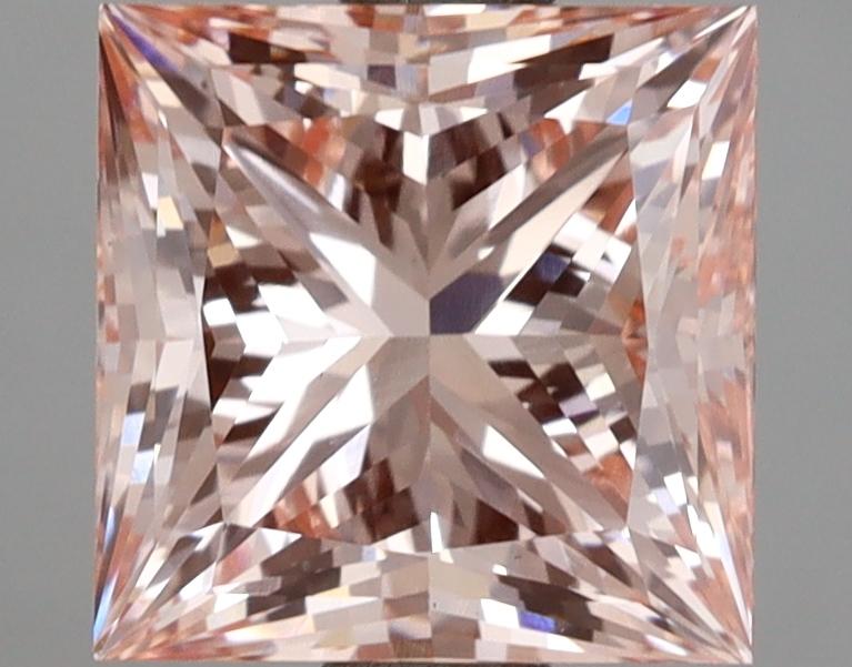 3.12 Ct. Fancy Intense Pink Princess Lab Grown Diamond