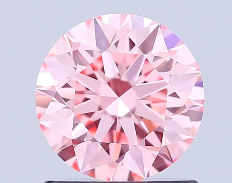 1.02 Ct. Fancy Intense Pink Round Lab Grown Diamond
