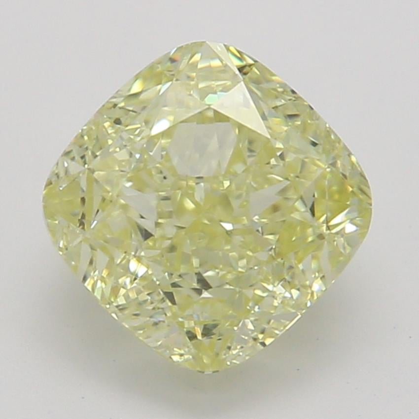 1.12 Ct. Fancy Yellow Cushion Diamond
