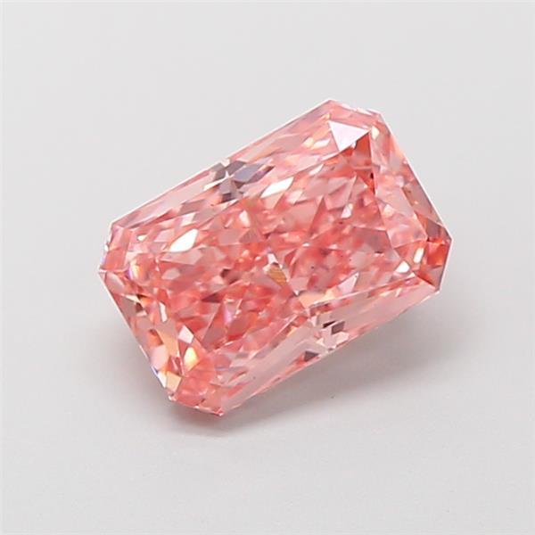 1.77 Ct. Fancy Vivid Pink Radiant Lab Grown Diamond