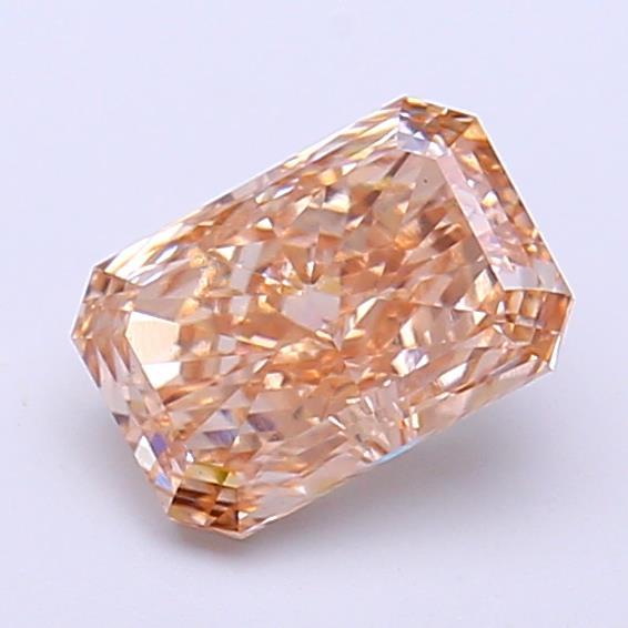 1.18 Ct. Fancy Light Brown Radiant Lab Grown Diamond