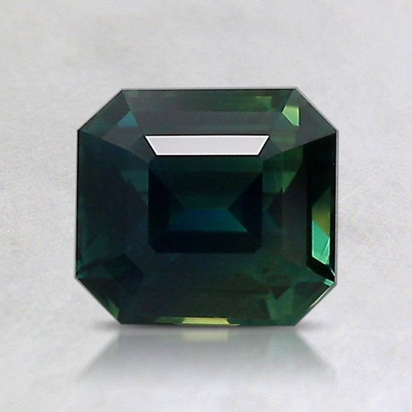 6.5x6mm Parti-Color Emerald Sapphire