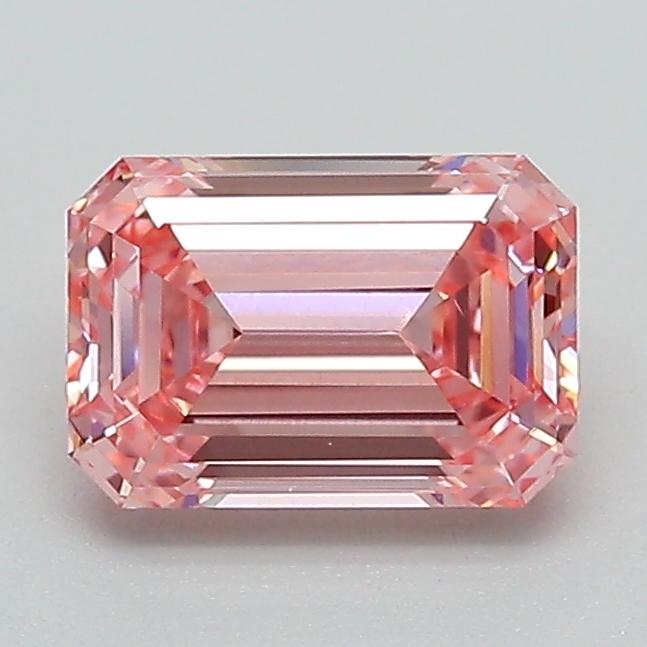 1.20 Ct. Fancy Intense Pink Emerald Lab Grown Diamond