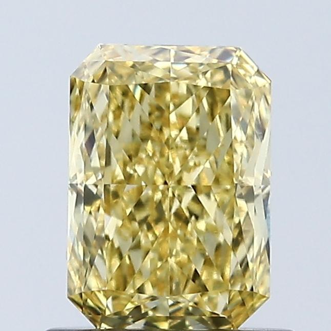 1.02 Ct. Fancy Vivid Yellow Radiant Lab Grown Diamond