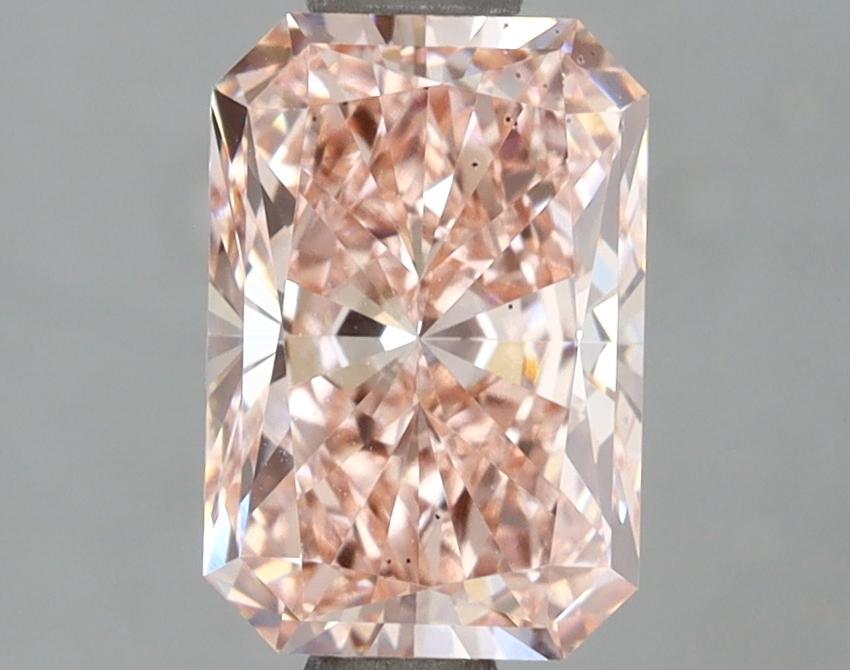 2.08 Ct. Fancy Vivid Pink Radiant Lab Grown Diamond
