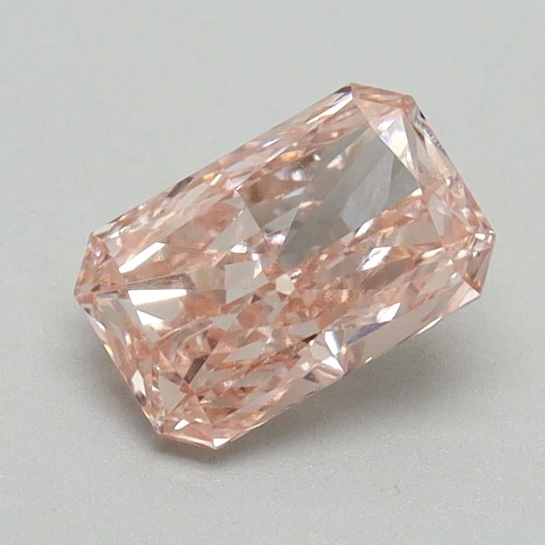 1.03 Ct. Fancy Vivid Pink Radiant Lab Grown Diamond