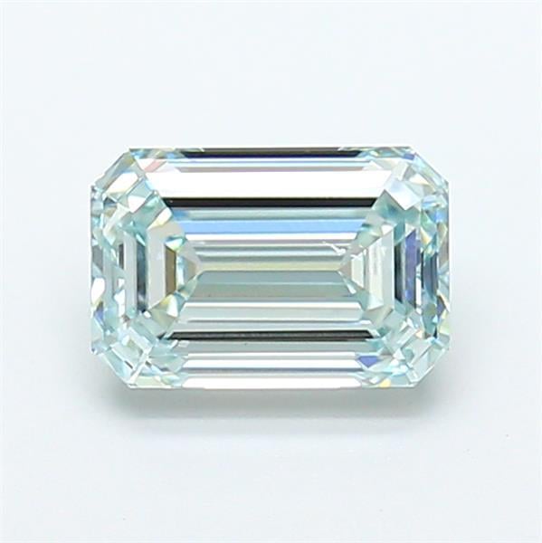 1.50 Ct. Fancy  Green Emerald Lab Grown Diamond