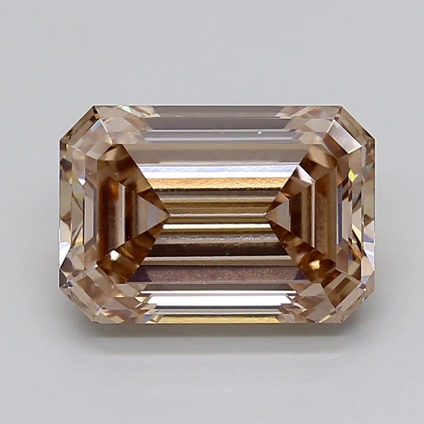 5.05 Ct. Fancy  Brown Emerald Lab Grown Diamond