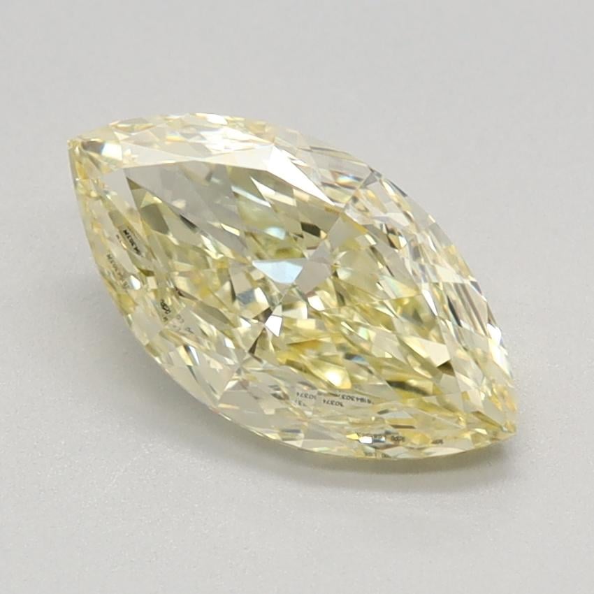 1.17 Ct. Fancy Yellow Marquise Lab Grown Diamond