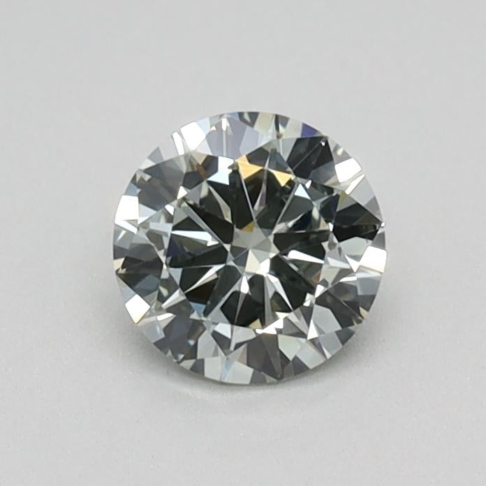 0.38 Ct. Fancy Light Green Round Lab Grown Diamond