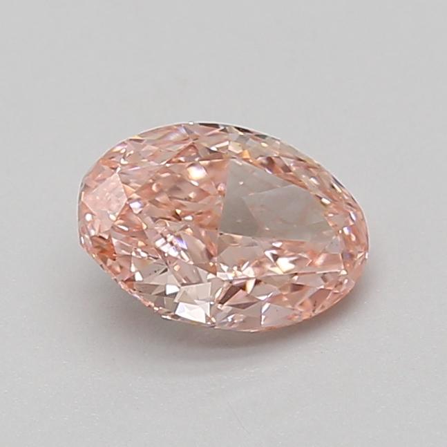 1.03 Ct. Fancy Vivid Pink Oval Lab Grown Diamond