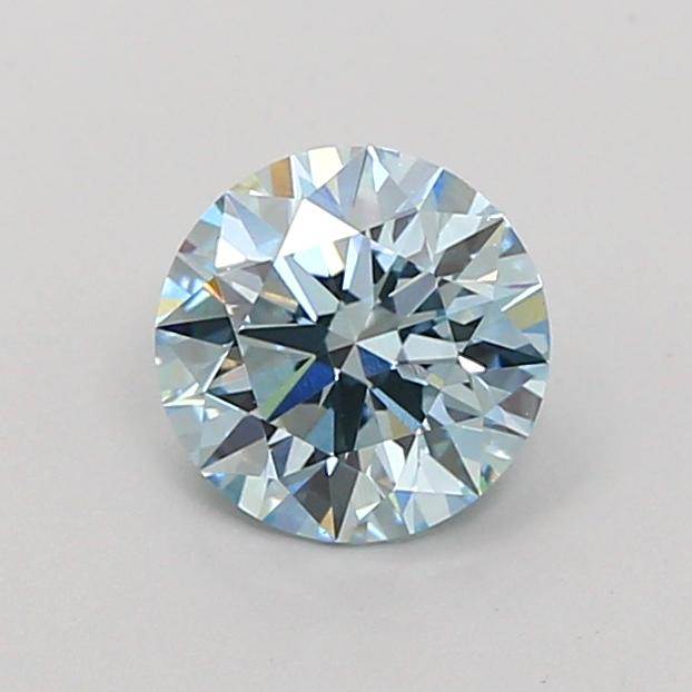 1.09 Ct. Fancy Intense Blue Round Lab Grown Diamond