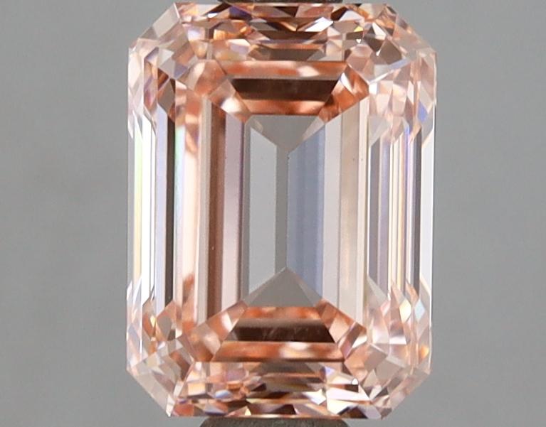2.01 Ct. Fancy Intense Pink Emerald Lab Grown Diamond