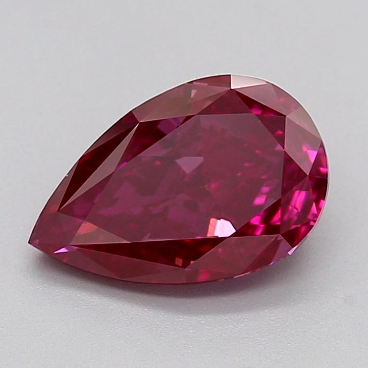 1.75 Ct. Fancy Vivid  Pink Pear Lab Grown Diamond