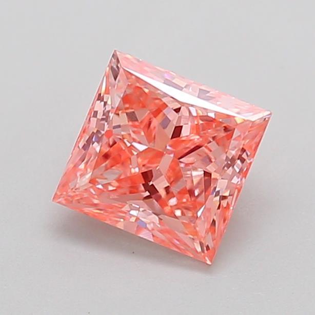 0.94 Ct. Fancy Vivid  Pink Princess Lab Grown Diamond
