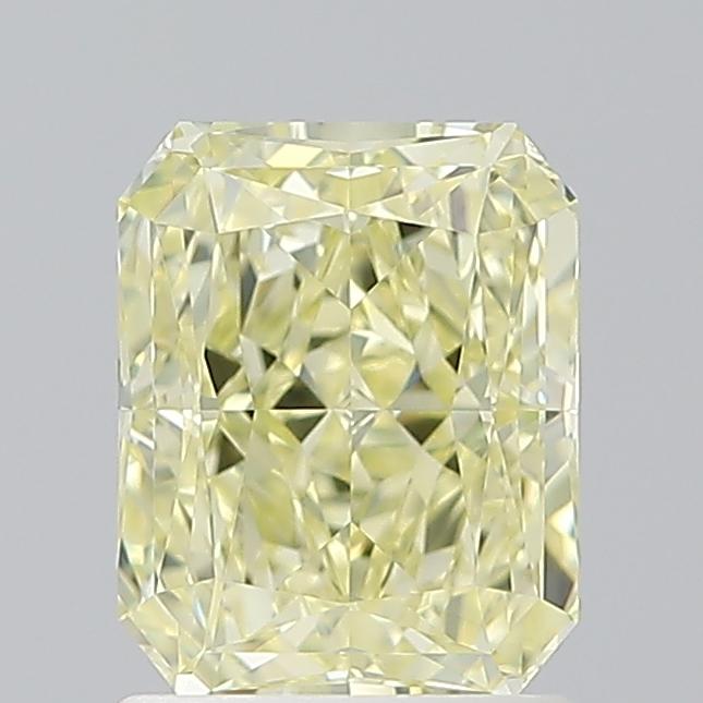 1.50 Ct. Fancy Light  Yellow Radiant Diamond