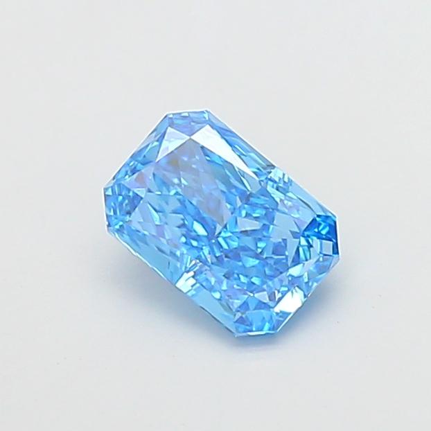 1.59 Ct. Fancy Blue Radiant Lab Grown Diamond