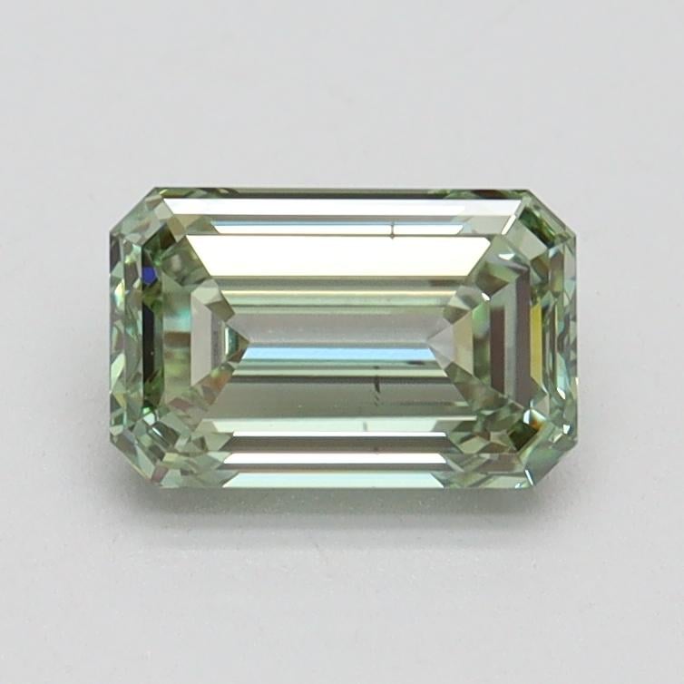 1.00 Ct. Fancy Intense Green Emerald Lab Grown Diamond