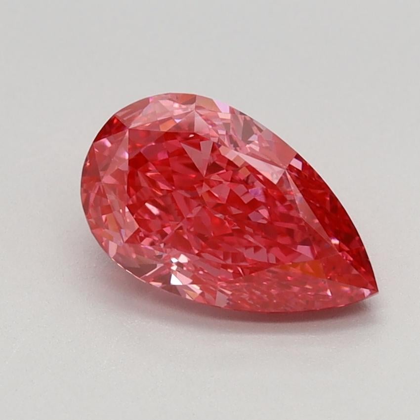 1.19 Ct. Fancy Vivid Pink Pear Lab Grown Diamond