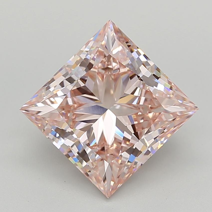 5.10 Ct. Fancy Intense  Pink Princess Lab Grown Diamond