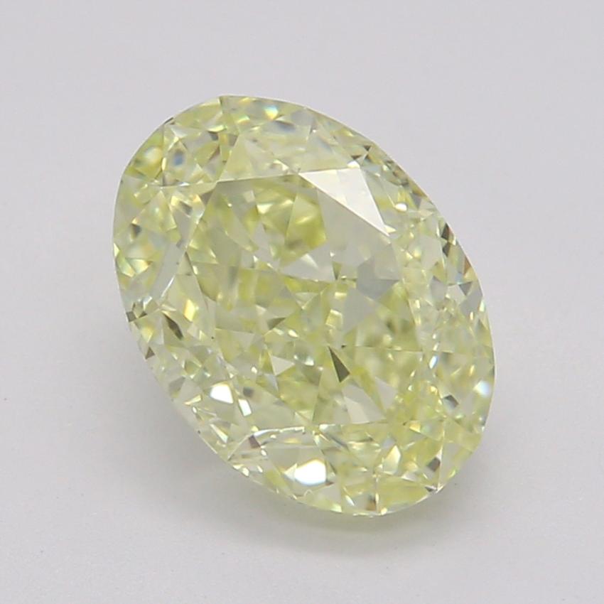 1.00 Ct. Fancy Yellow Oval Diamond