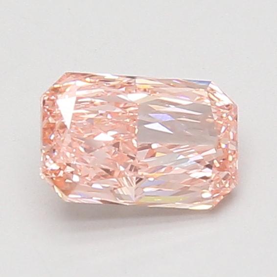 1.01 Ct. Fancy Vivid Pink Radiant Lab Grown Diamond
