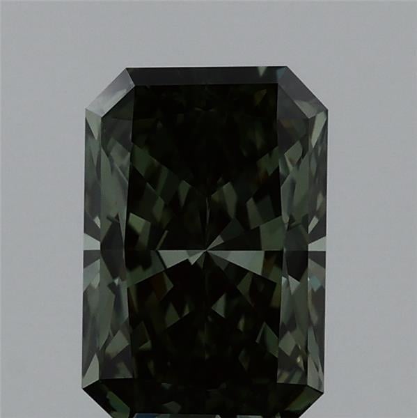 1.03 Ct. Fancy Vivid  Green Radiant Lab Grown Diamond