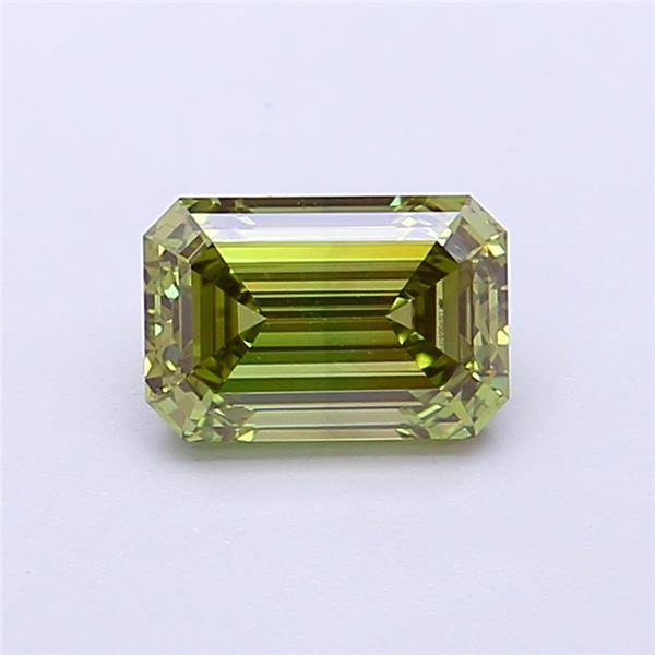 1.06 Ct. Fancy Vivid Green Emerald Lab Grown Diamond