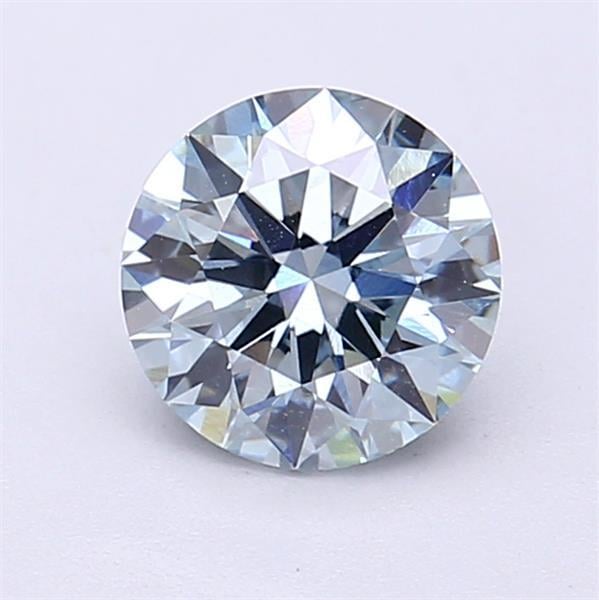 1.18 Ct. Fancy Intense Blue Round Lab Grown Diamond