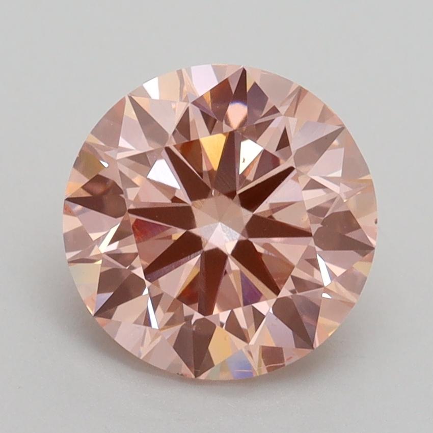 2.31 Ct. Fancy Intense Pink Round Lab Grown Diamond