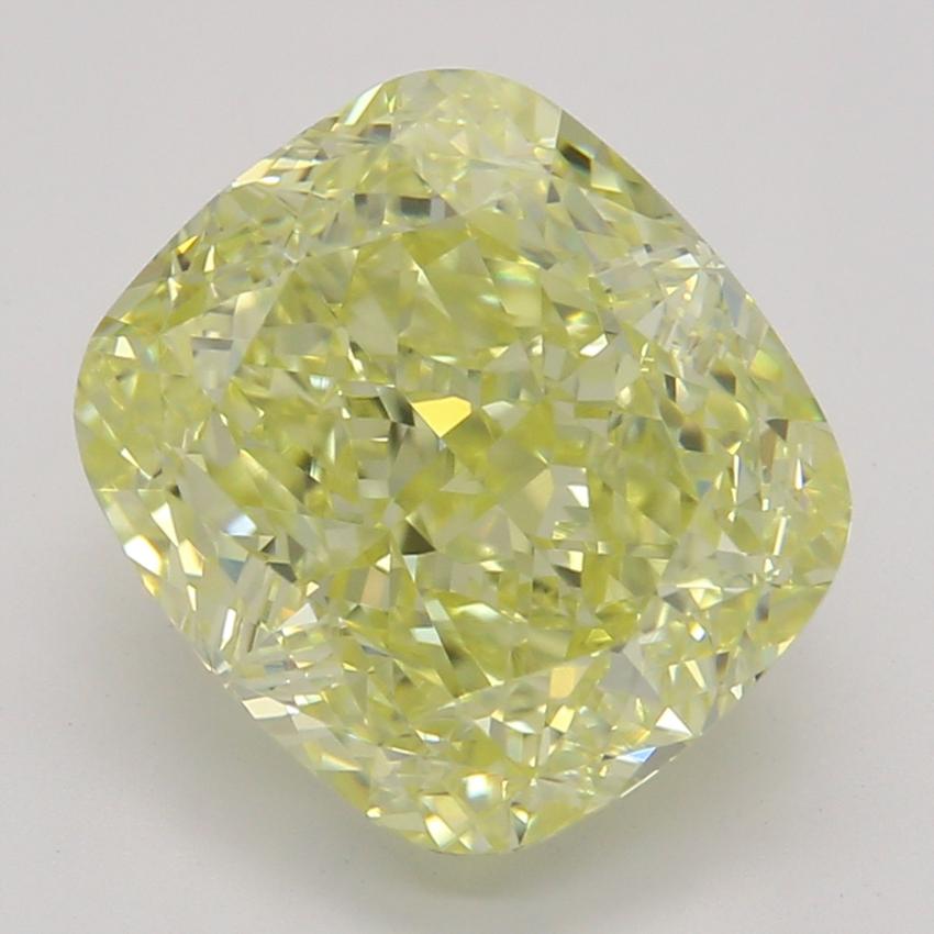 2.61 Ct. Fancy Yellow Cushion Diamond