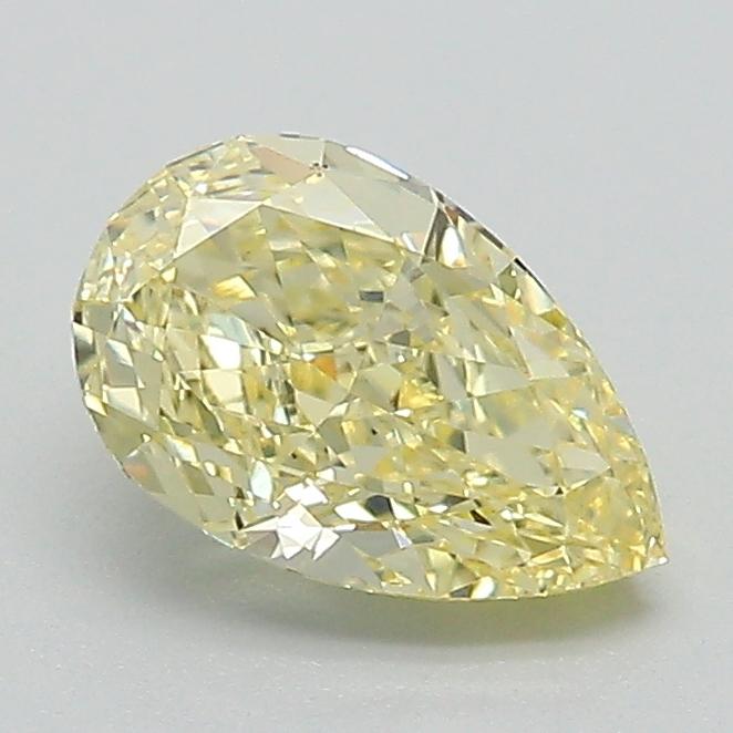 1.15 Ct. Fancy Intense Yellow Pear Lab Grown Diamond