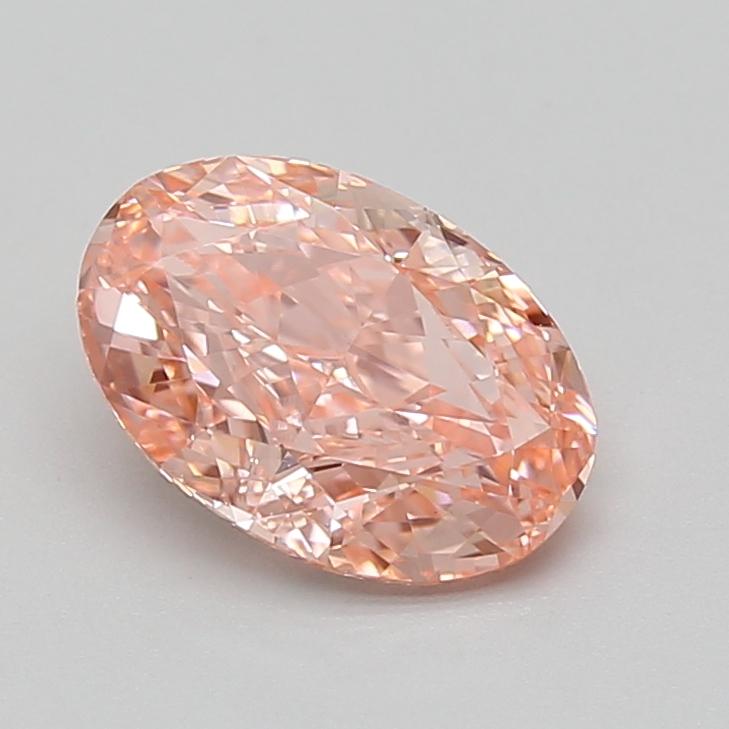 1.83 Ct. Fancy Vivid Pink Oval Lab Grown Diamond