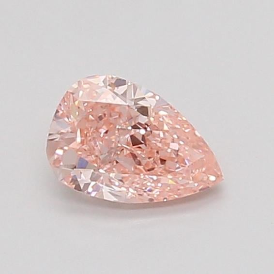 0.61 Ct. Fancy Vivid Pink Pear Lab Grown Diamond