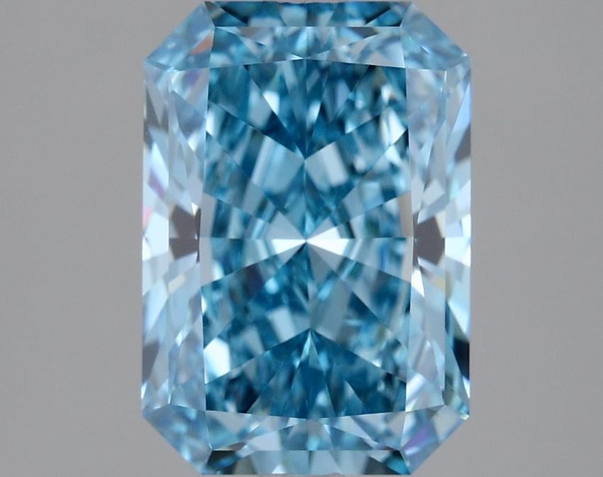 2.30 Ct. Fancy Vivid  Blue Radiant Lab Grown Diamond