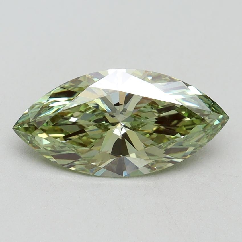 1.50 Ct. Fancy Intense Green Marquise Lab Grown Diamond