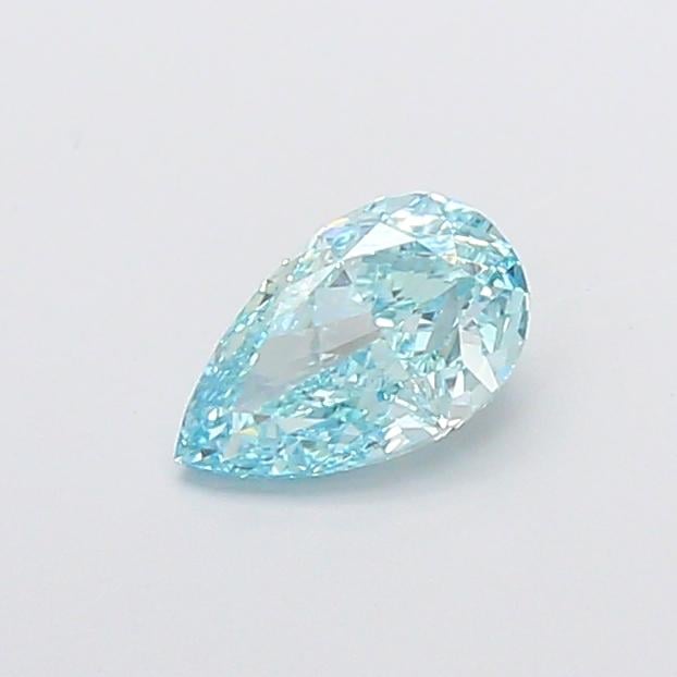 1.03 Ct. Fancy Vivid  Blue Pear Lab Grown Diamond