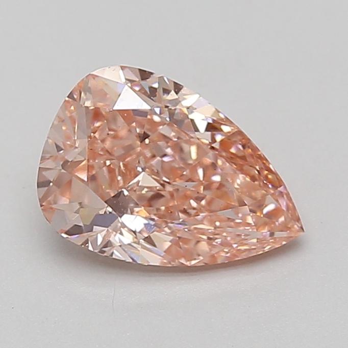 1.59 Ct. Fancy Vivid Pink Pear Lab Grown Diamond