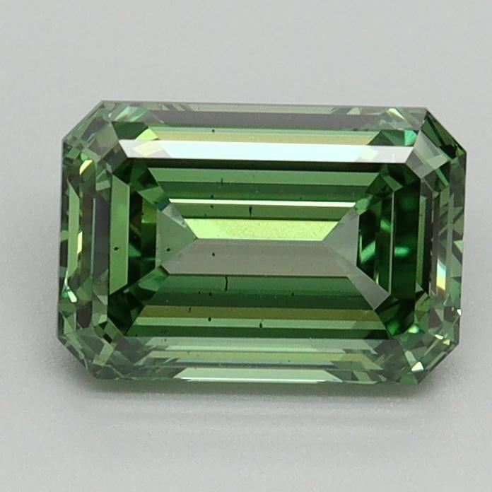 1.50 Ct. Fancy Vivid Pacific Green Emerald Lab Grown Diamond