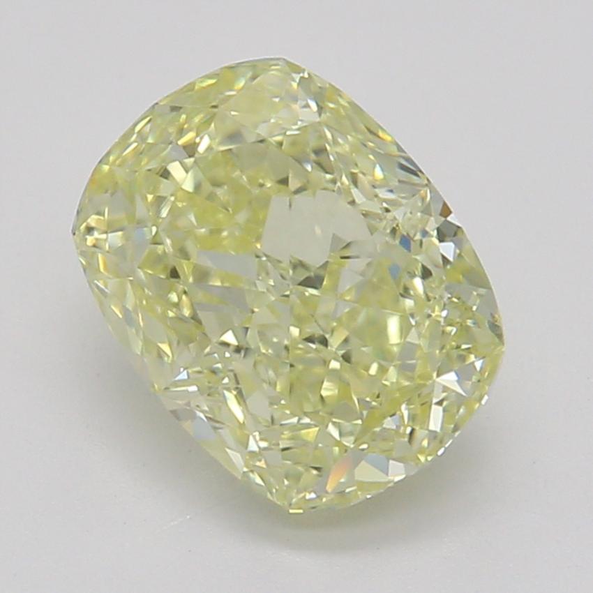 1.00 Ct. Fancy Light Yellow Cushion Diamond
