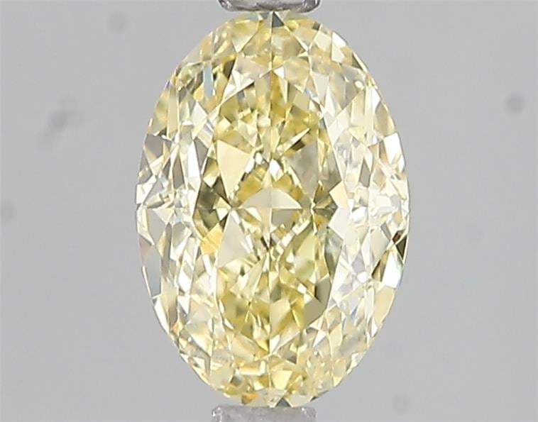 1.51 Ct. Fancy Intense Yellow Oval Lab Grown Diamond