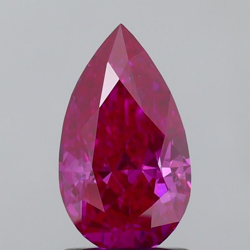 1.34 Ct. Fancy Deep Pink Pear Lab Grown Diamond