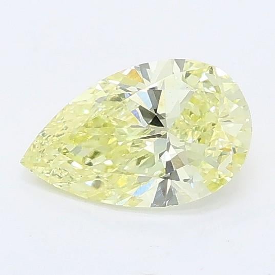 0.47 Ct. Fancy Yellow Pear Lab Grown Diamond