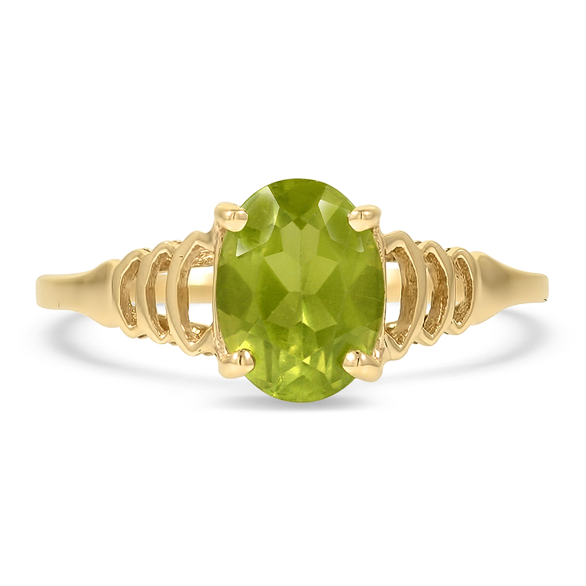 Modern Peridot Vintage Ring