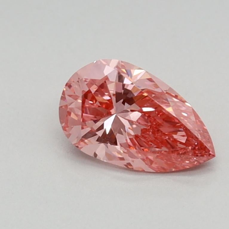 0.44 Ct. Fancy Vivid Pink Pear Lab Grown Diamond