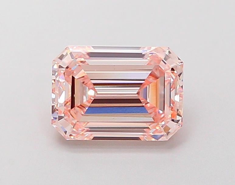 1.66 Ct. Fancy Intense Pink Emerald Lab Grown Diamond