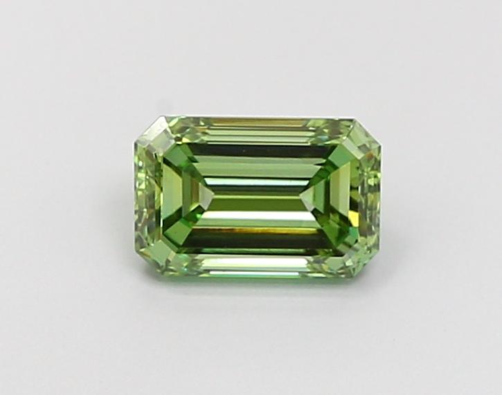 1.05 Ct. Fancy Vivid  Green Emerald Lab Grown Diamond