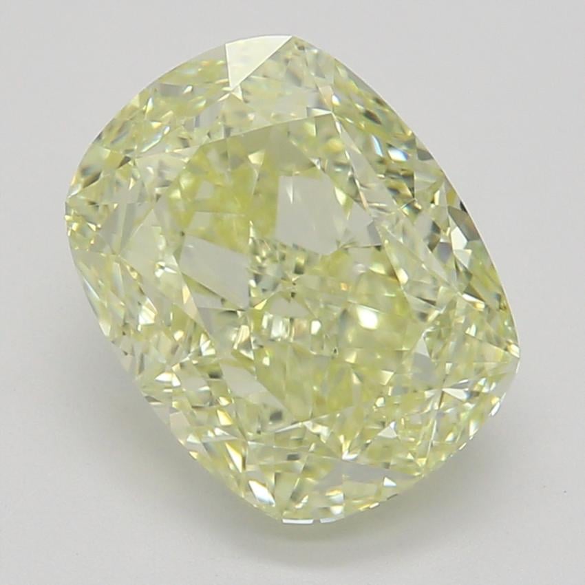 1.61 Ct. Fancy Light Yellow Cushion Diamond