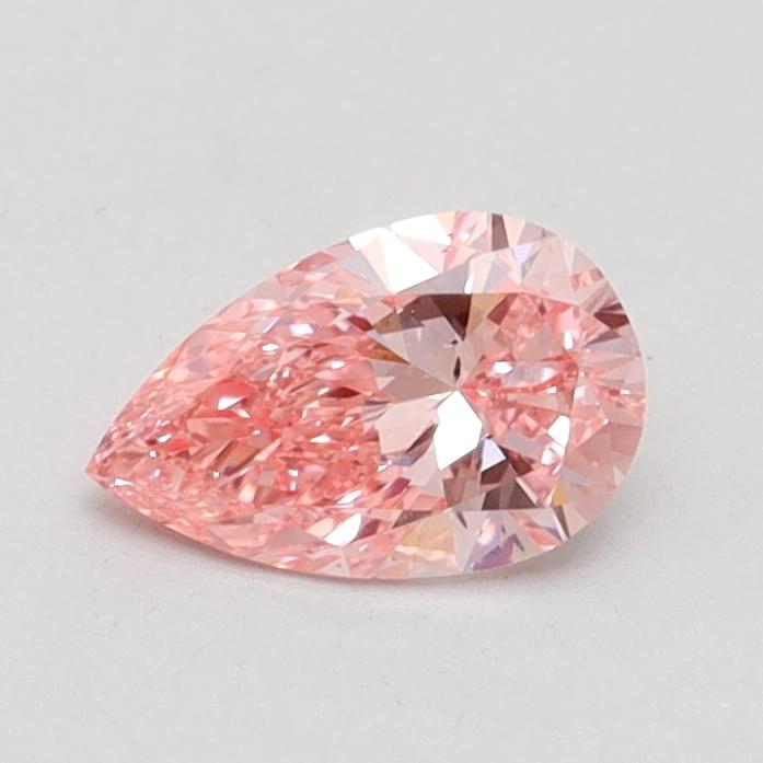 0.50 Ct. Fancy Intense Pink Pear Lab Grown Diamond