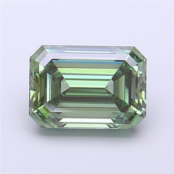 2.04 Ct. Fancy Vivid Green Emerald Lab Grown Diamond